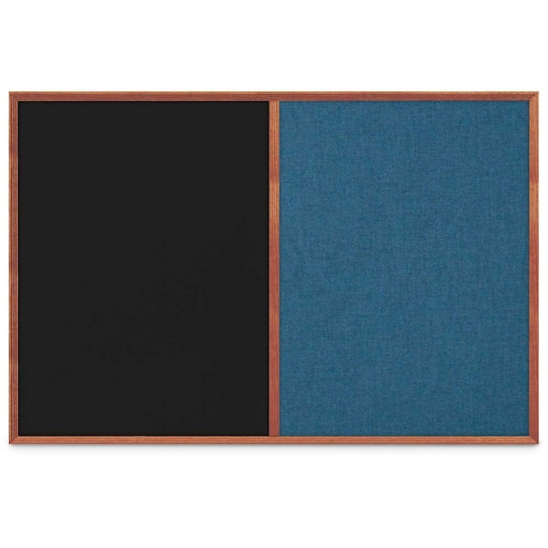 Slim Style Indoor Enclosed Corkboard, 30
